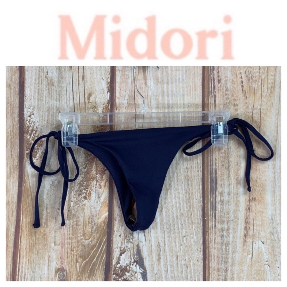 ➡️Midori Riviera Navy Bikini Bottom Size S & M